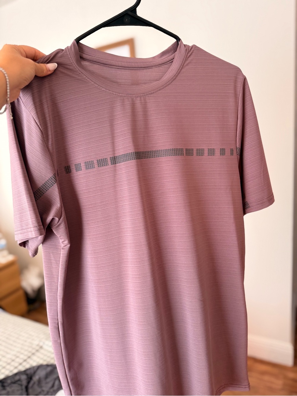 liberty Men's Athletic Tee - Mauve
